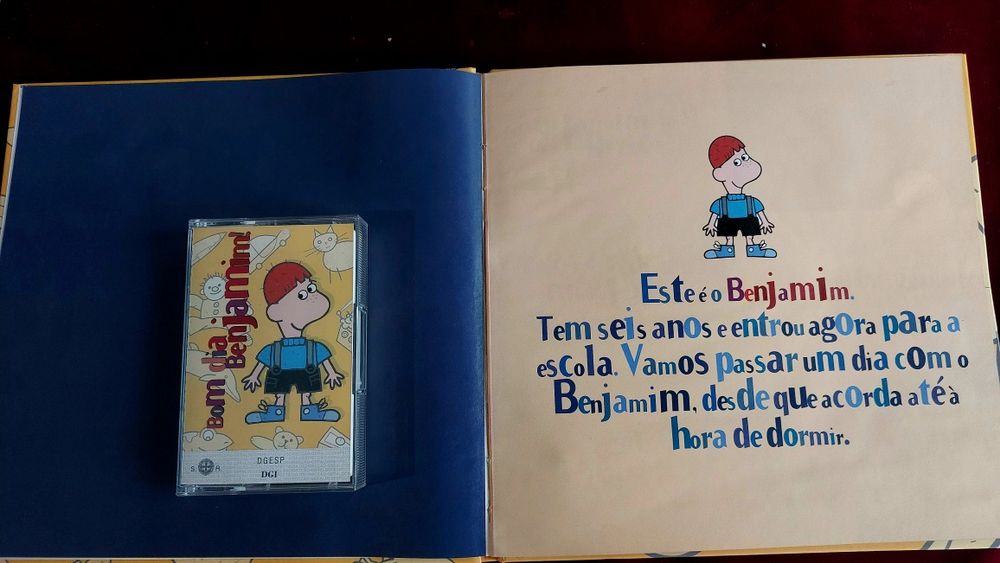 Bom dia Benjamim Livro +Cd+ K7