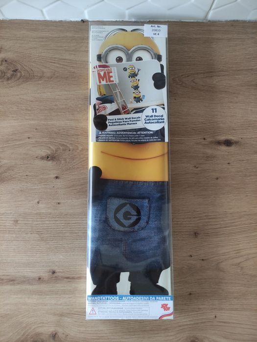 Winylowe Naklejki Dekoracyjne na Ścianę Minionki