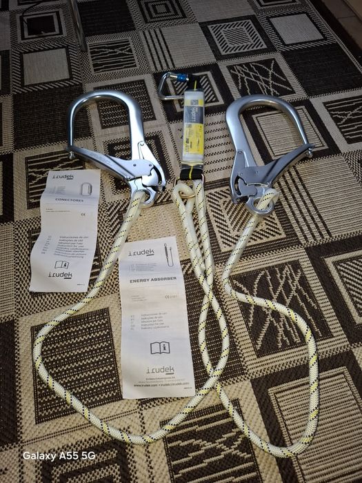 Подвійний трос IRUDEK з амортизатором ABE 373-BH