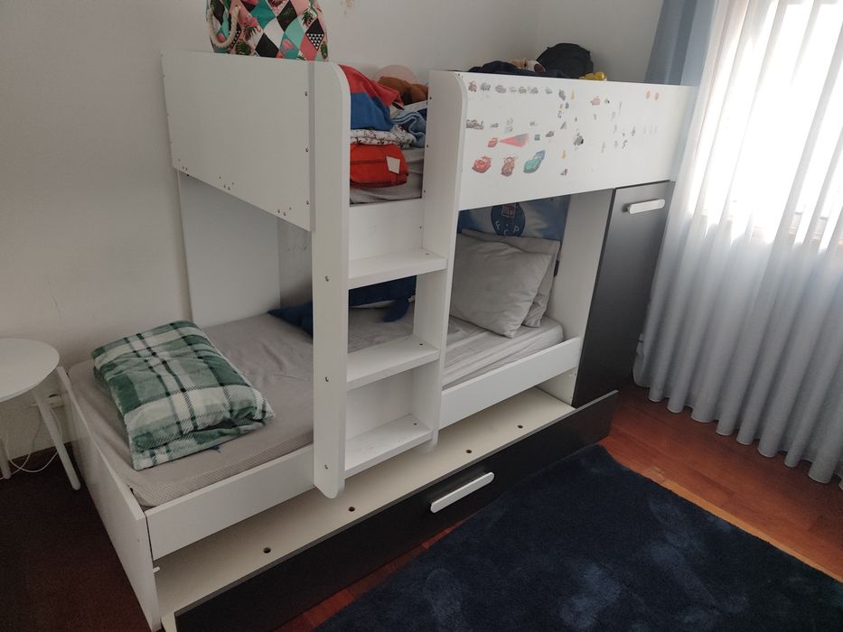 Beliche 3 camas semi novo