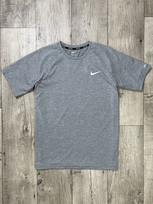 Nike Swim dri-fit футболка L размер спортивная серая