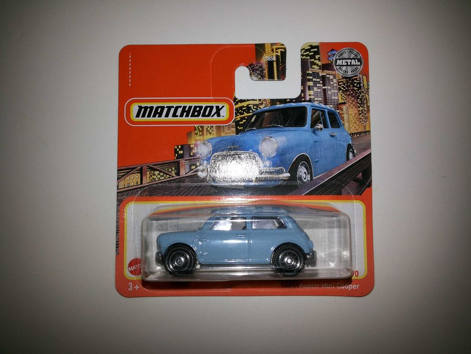 Mini Cooper - Carros da Marca Matchbox e Hot Wheels escala 1/64