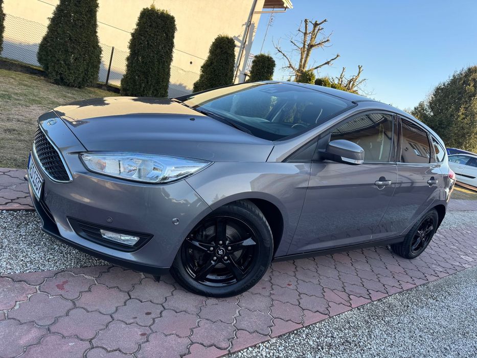 Ford Focus 125KM ** NAVI ** Klima ** SERWIS ** Bezwypadkowy ** ALU **