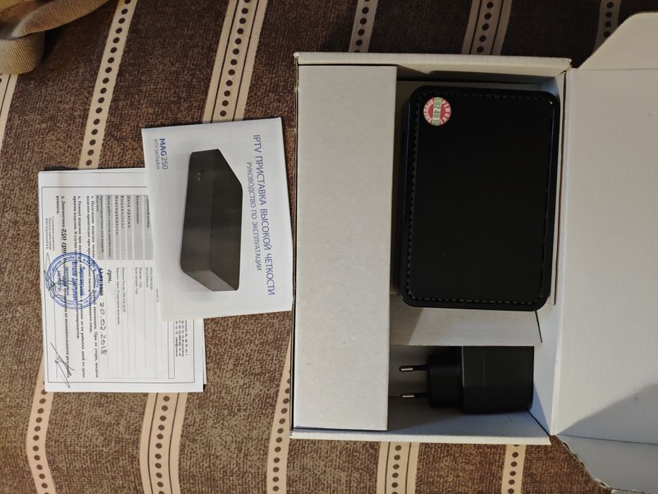 iptv tv приставка mag-250
