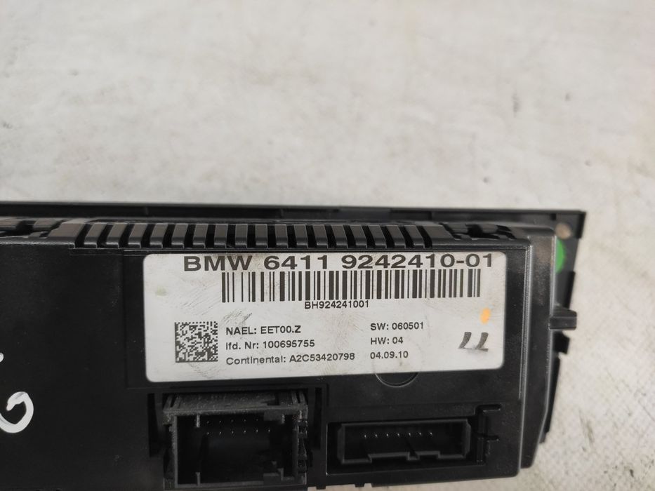 Botão / interruptor do AC BMW X1 (E84)