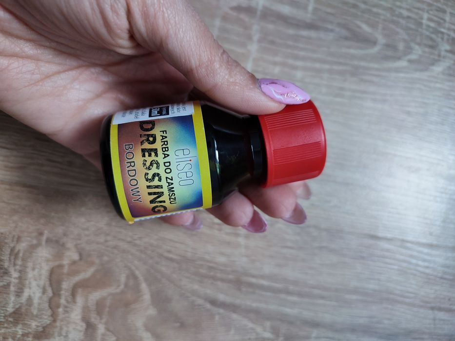 Farba do zamszu bordowy Eliseo