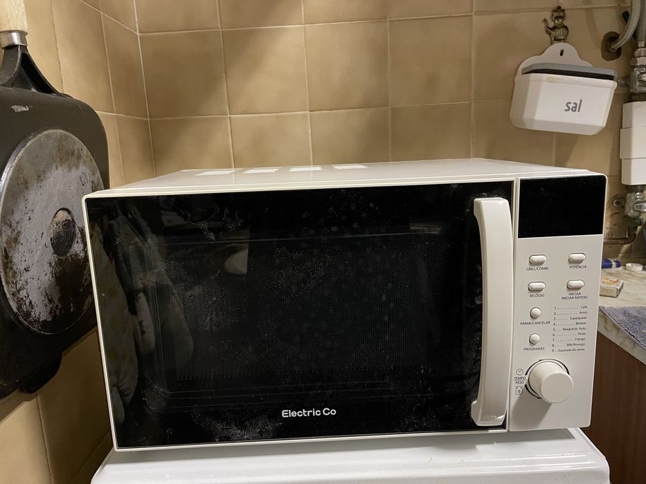 Microondas com grill optimo estado