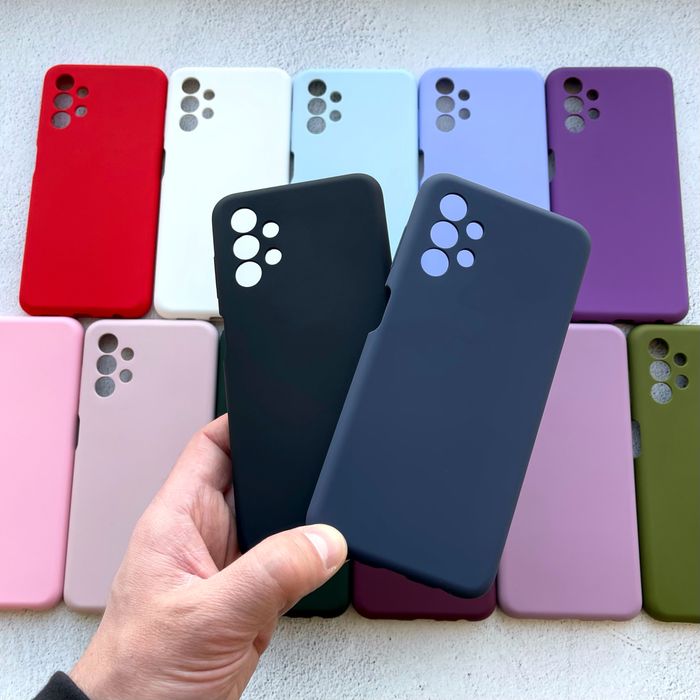 Чохол Silicone case ТОП якість Samsung A13 | Чехол Самсунг Гелекси А13