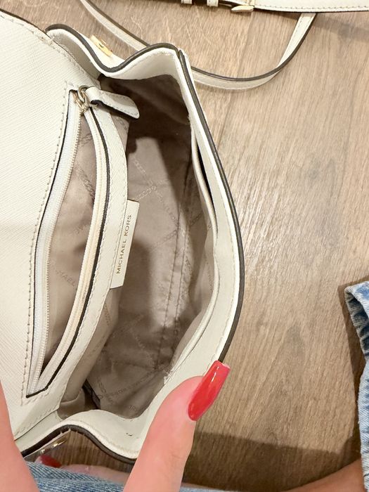 Mala Michael Kors Branca + Carteira