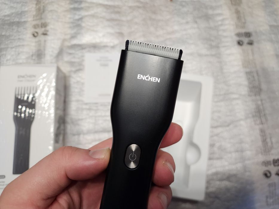 Машинка для підстригання волосся Xiaomi ENCHEN Boost Black