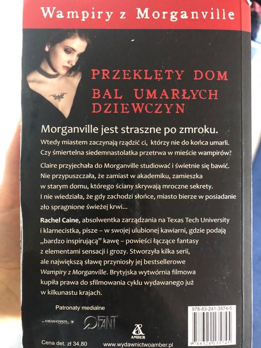 Wampiry z Morganville Przeklęty Dom i Bal Umarłych Dziewczyn
