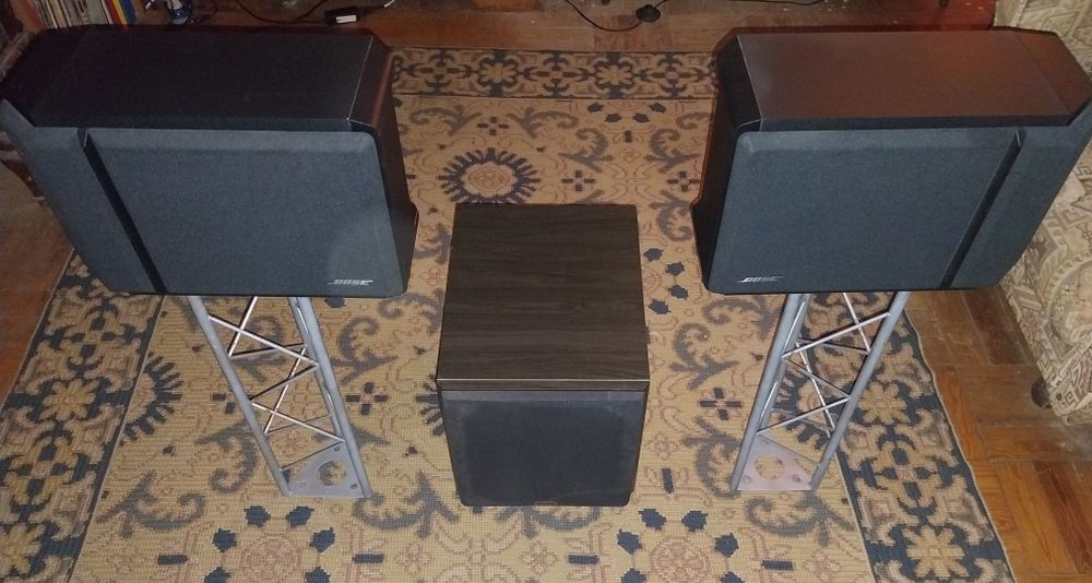 Colunas bose e sub tannoy
