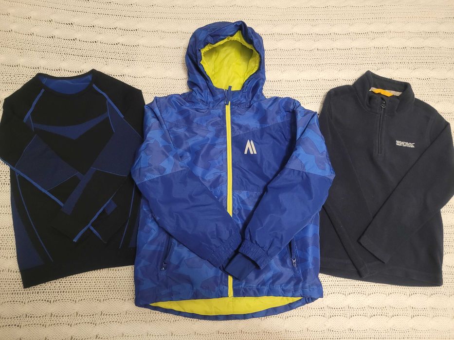 Crivit kurtka narciarska rozm. 122/128 plus gratis bluza i koszulka