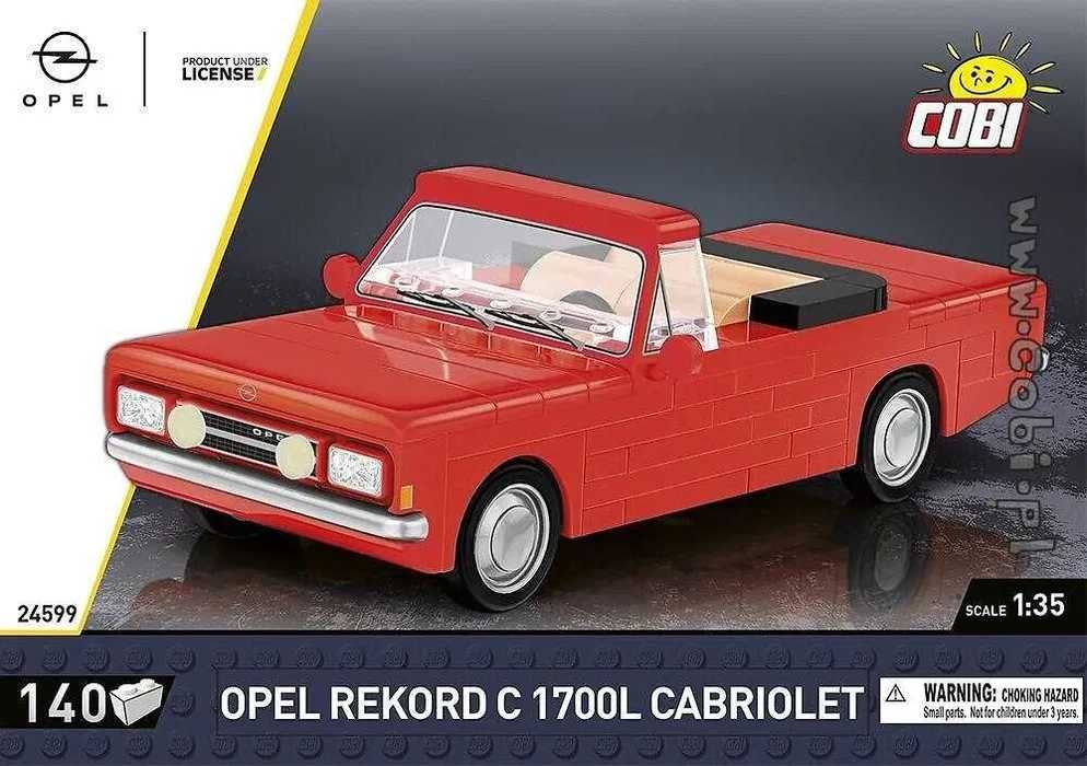 Opel Rekord C 1700 L Cabriolet klocki Cobi 24599 nowe