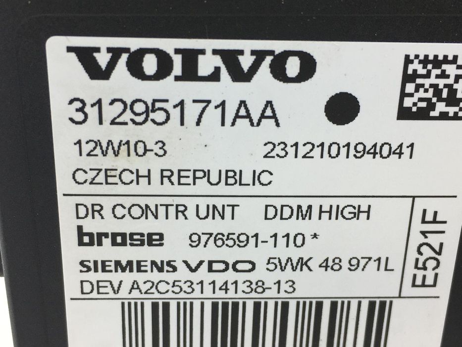 Моторчик склопідйомника передній правий VOLVO V50 P12 2010-2012 (з бло