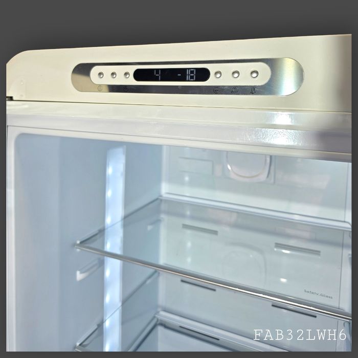 SMEG FAB32LWH6 Biały / White – lodówka Retro 196,8 cm NoFrost