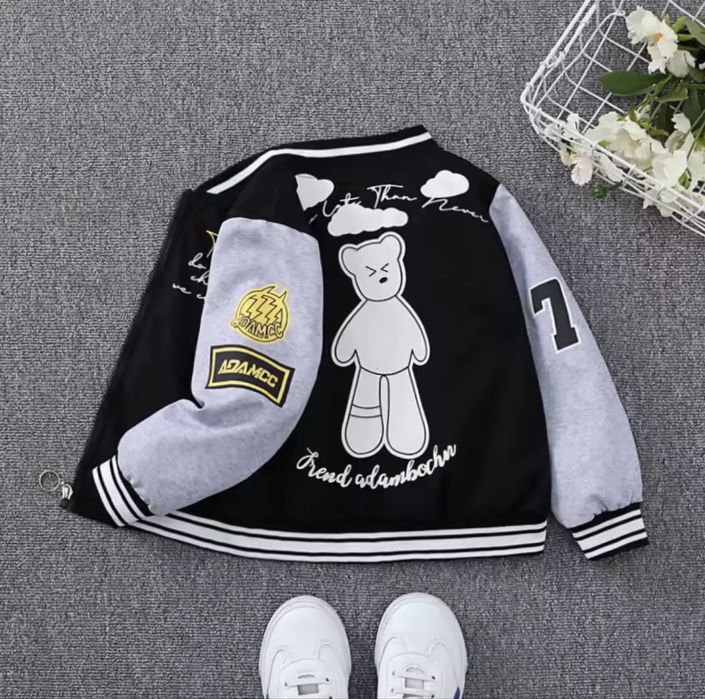 primavera outono bebê meninos jaqueta moda dos desenhos animados