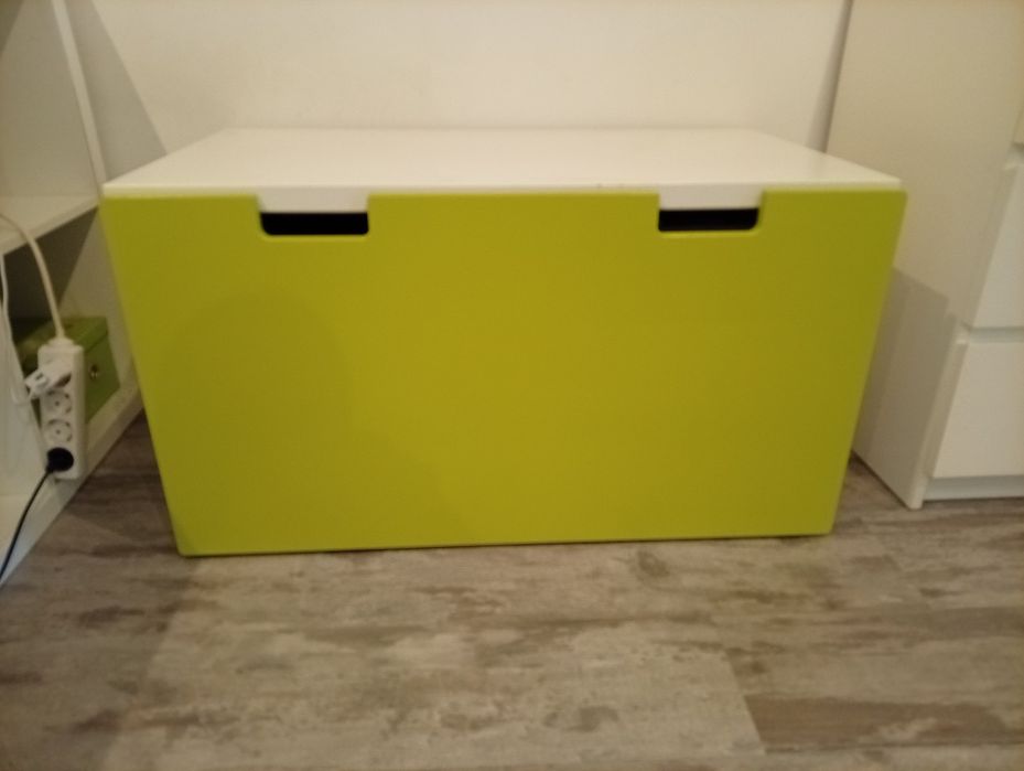 2 baús verdes ikea