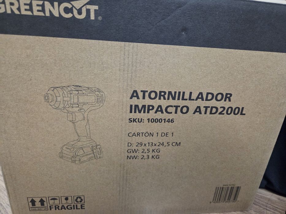 Berbequim - NOVA - GREENCUT ATD200L 20V