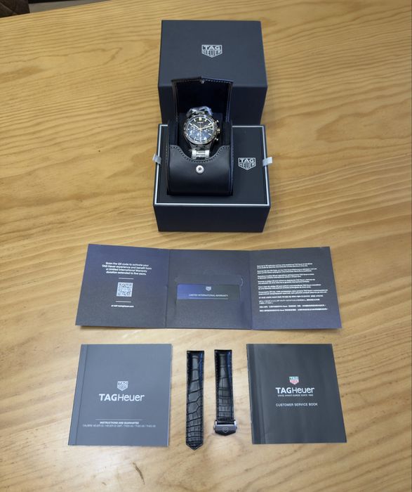 Tag Heuer Carrera 02 Aço/Ouro