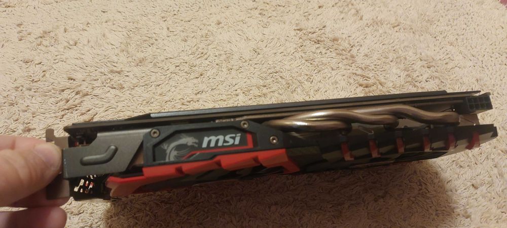 MSI Radeon RX 580 Gaming X 8GB — Холодна, Тиха
