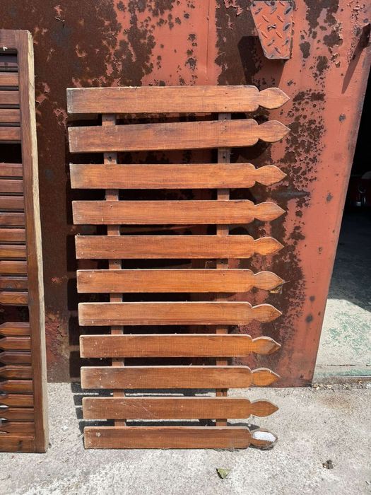 Заборчик для клумбы из дерева