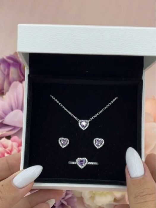 Набори  Пандора Фіолетове серце