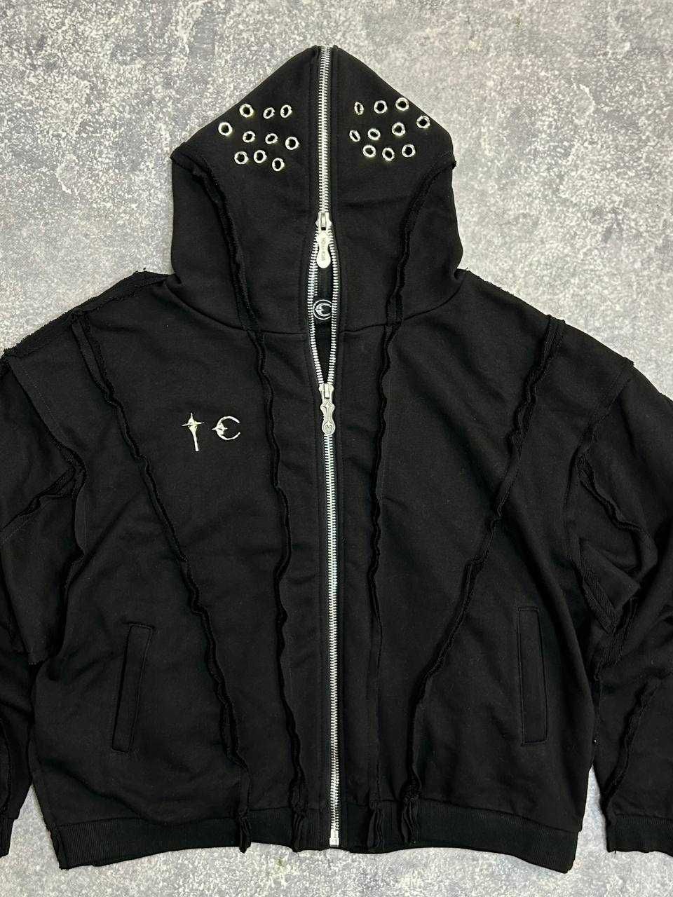 トップス 00s No.id full zip foodie archive opium chaos zip up hoodie | Op1um