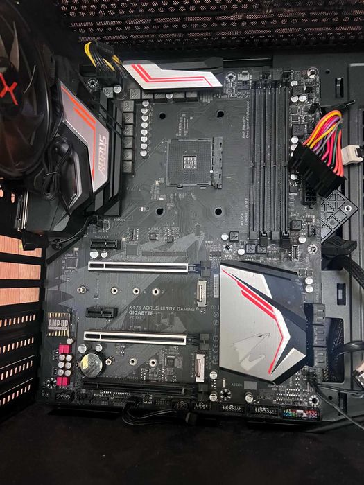 AMD Ryzen 7 5800X NOWY + X470 AORUS + 16GB G.Skill + Thermaltake 600W