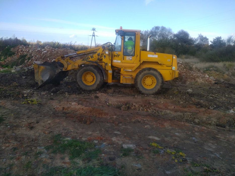 Prace ziemne  usługi sprzętem