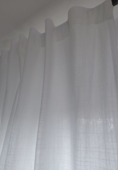 Ikea komplet 2 szt zasłony bawełniane 142 cm x 250 cm