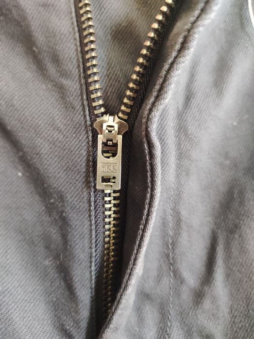 Чоловічі брюки UNIQLO темно-сині нові 100% cotton широкі