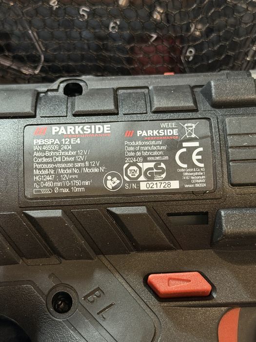 Wkrętarka Parkside Performance 12V zestaw