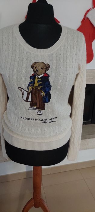 Sweter damski z misiem