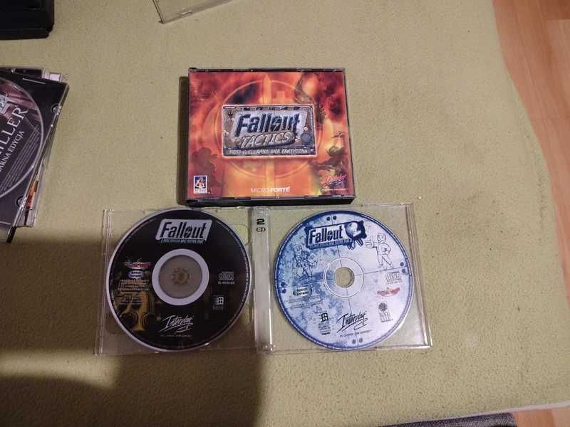 Fallout Tactics+Fallout 1+2 Gry PC