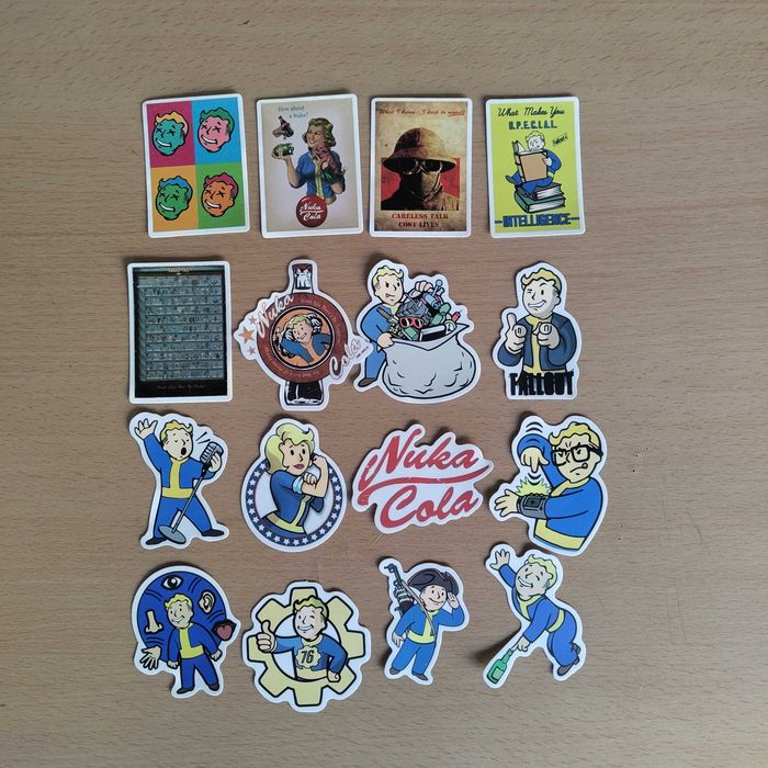 Pack 50 Autocolantes Fallout 4