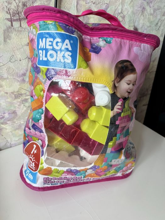 Mega blocks. Кубики. Вкладиші