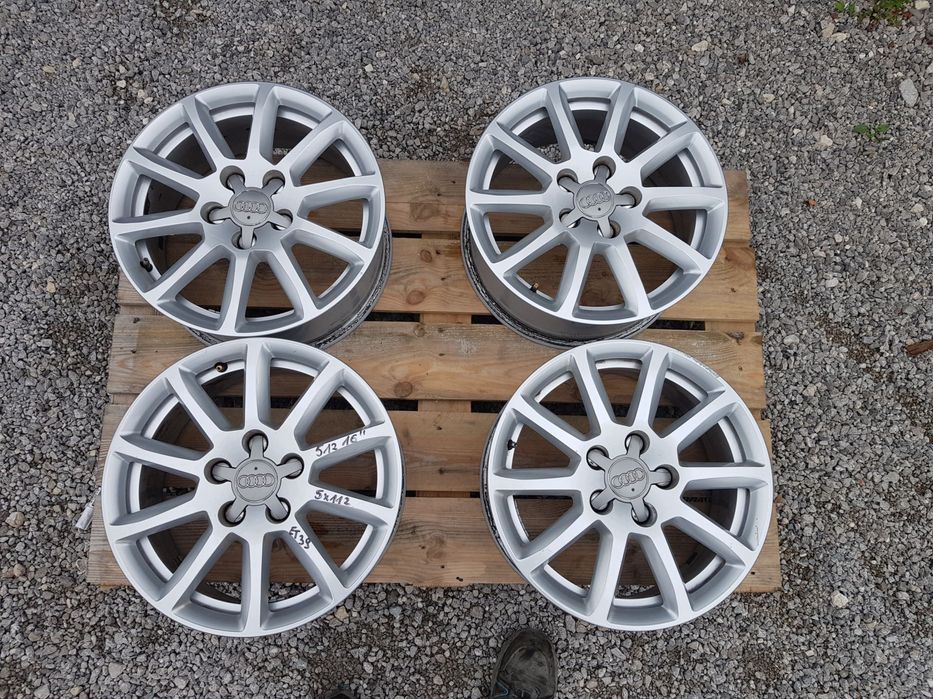 alufelgi audi a4 b8 b9 8k0601025bf 7.0'' 16'' 5x112 et 39