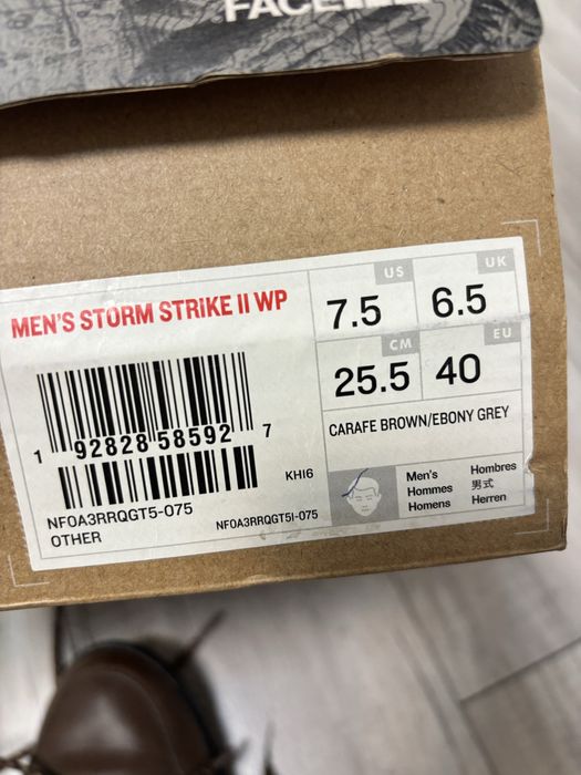 Зимові черевики The north face