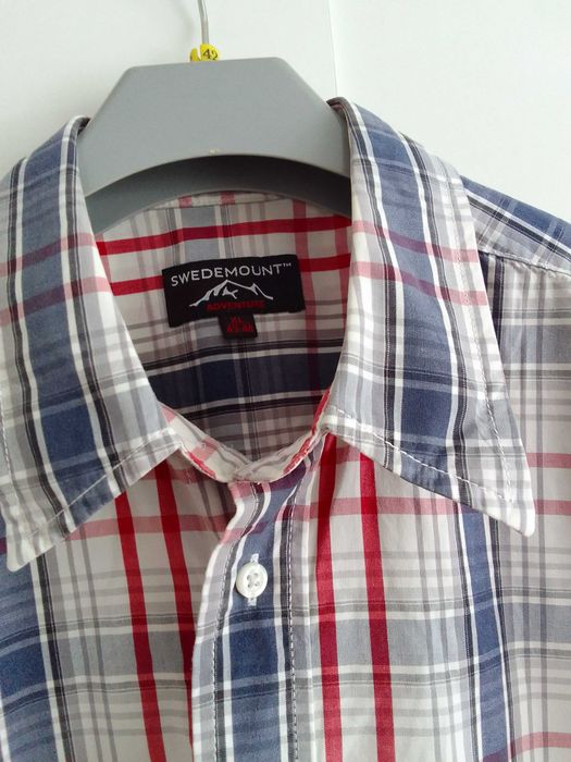 Koszula męska w kratę  XL