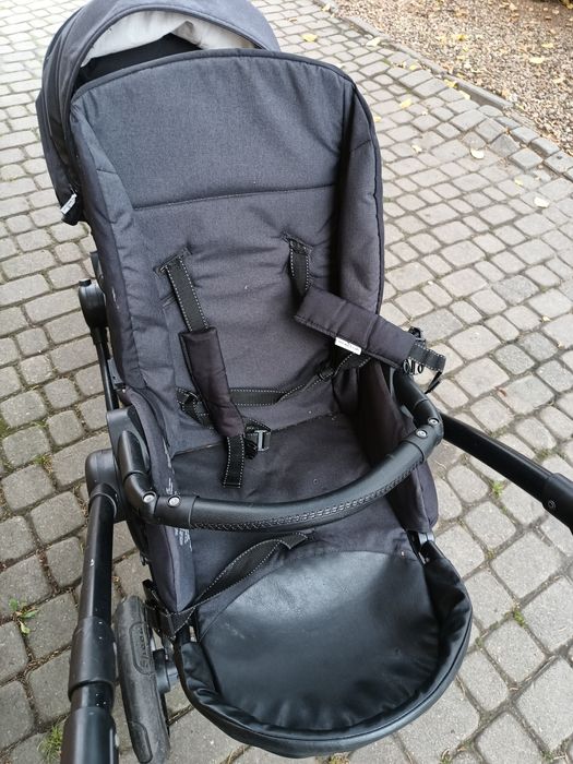 Wózek podwójny Bebetto 42 bliźniaczy rok po roku