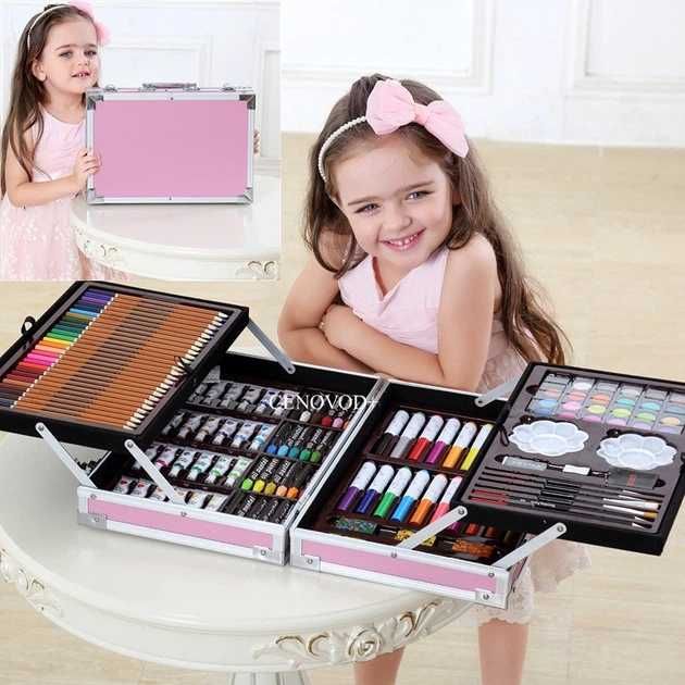 Набор для творчества единорог 145 предметов для рисования, есть опт