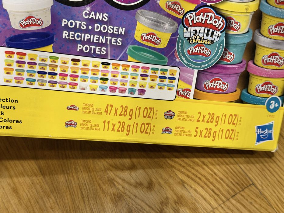 Play-Doh новий 65 баночок