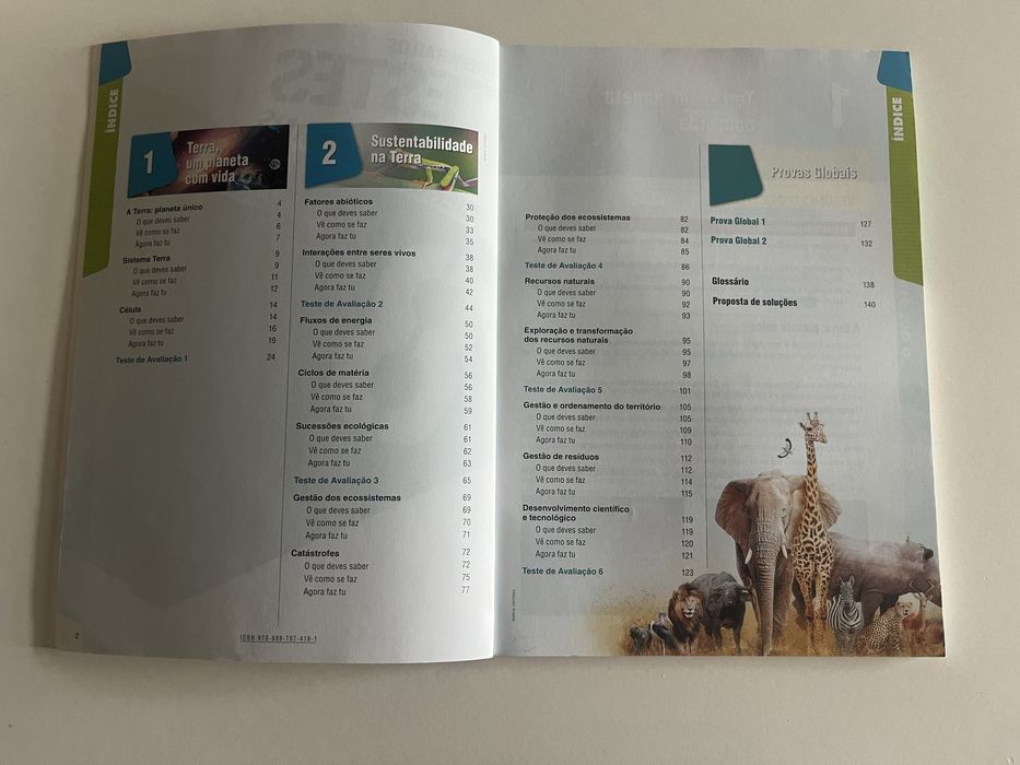 Preparar os testes - Ciências, Caderno de preparação para os testes de ciências, 8º ano