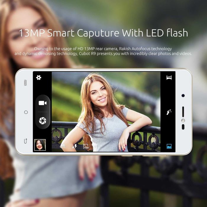 Cubot R9 2/16GB Dual SIM złoty Android