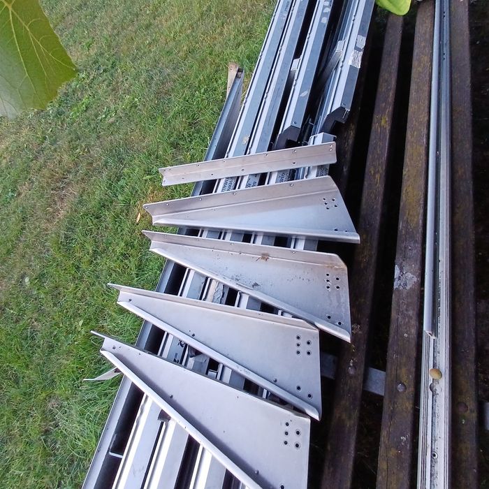 Półki, regały aluminiowe
