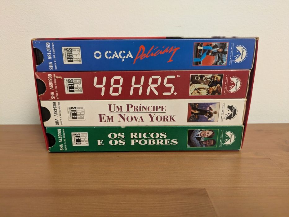 VHS PACK Eddie Murphy (4U) (Opt. Estado)