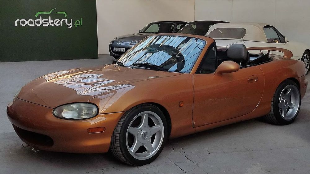 Mazda MX-5 NB 1.8 140KM LSD Torsen KLIMATYZACJA Evolution Orange mx5 miata