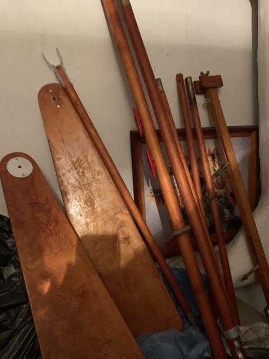 Żagiel do Neptuna w komplecie.