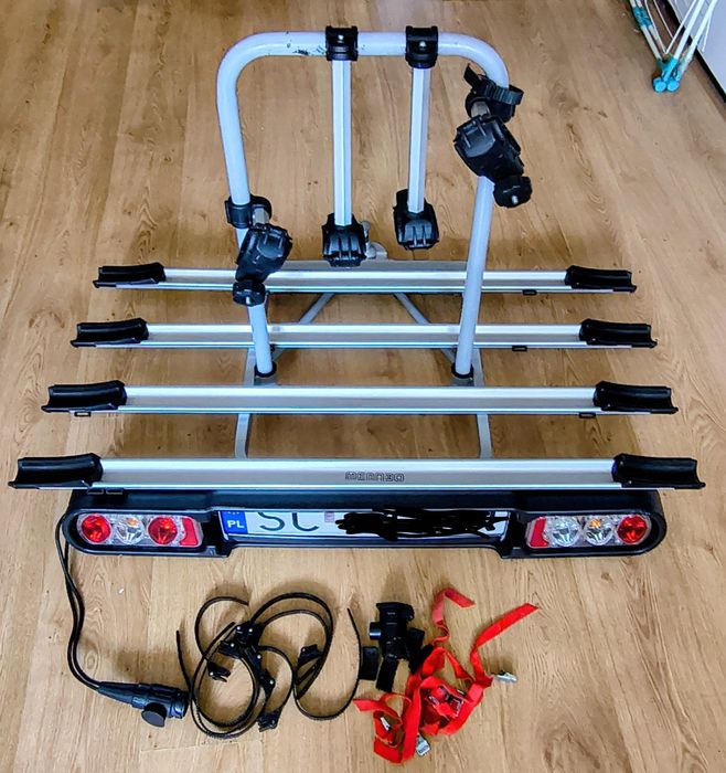 Bagażnik na hak na rowery, platforma rowerowa, uchwyt na 4 rowery